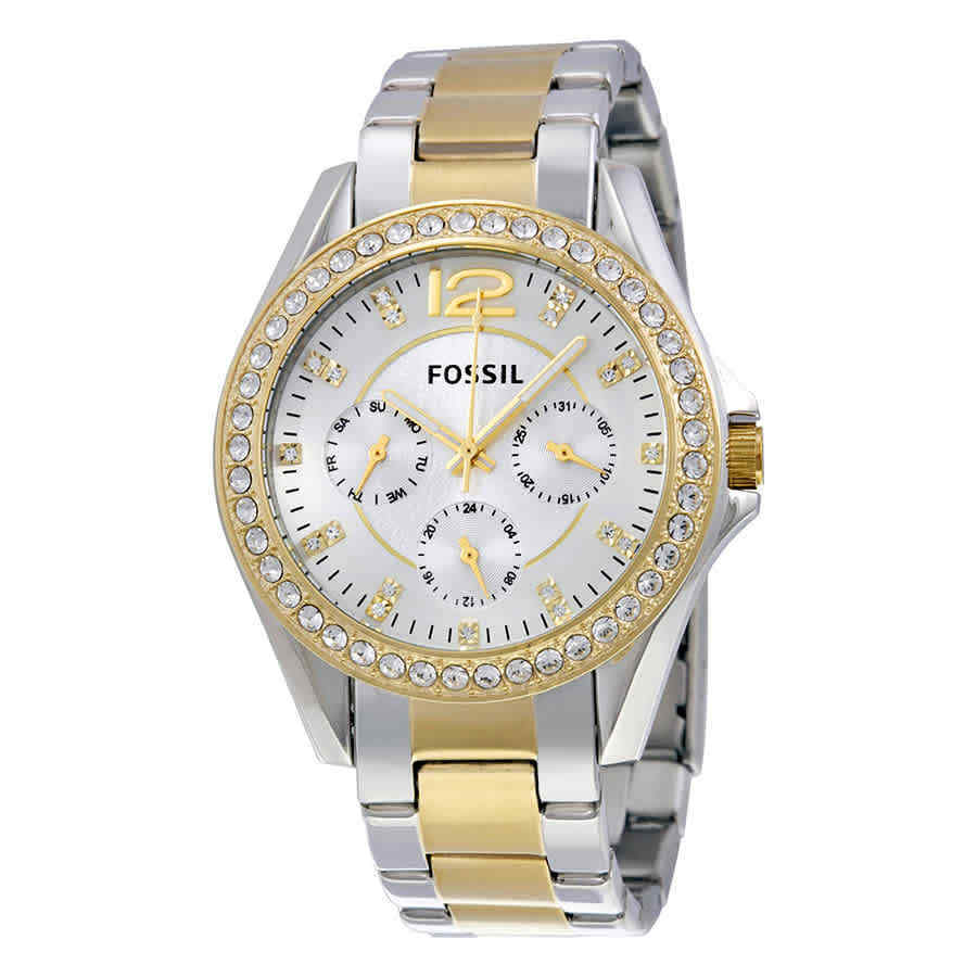 Fossil Women's ES3204 Đồng hồ bạc và Đồng hồ Gold Tone